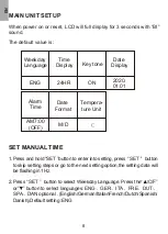 Preview for 8 page of BALDR B0367STH User Manual