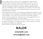 Предварительный просмотр 18 страницы BALDR B0387TH User Manual