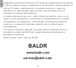 Предварительный просмотр 34 страницы BALDR B0387TH User Manual