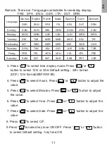 Preview for 11 page of BALDR B0389WST2H2 Wireless Weather Station