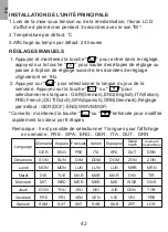 Preview for 42 page of BALDR B0389WST2H2 Wireless Weather Station