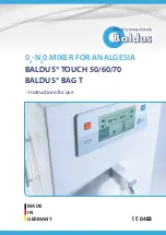 Baldus Touch 50 Instructions For Use Manual preview