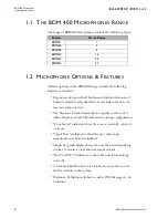 Preview for 8 page of Baldwin Boxall BDM 400 Operating Instructions Manual