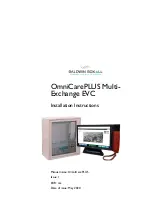 Baldwin Boxall OmniCarePLUS Multi-Exchange EVC Installation Instructions Manual preview