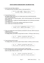 Preview for 16 page of Baldwin Boxall VIGIL BVR20 Setup Instructions