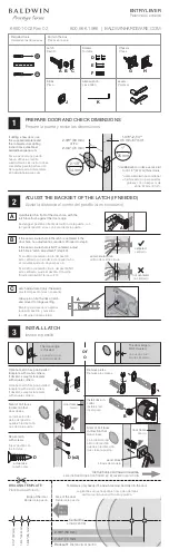 Preview for 1 page of Baldwin 800.566.1986 Quick Start Manual