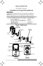 Baldwin 8252 Series Installation & Programming Manual preview