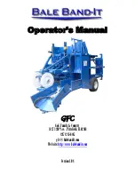 Preview for 3 page of Bale Band-It GFC 100 Operator'S Manual