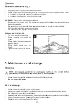 Предварительный просмотр 22 страницы Balex BXT 3210 E User Manual