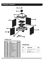 Предварительный просмотр 3 страницы Bali 11875023 User Manual