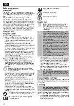 Предварительный просмотр 10 страницы baliv DU-5010 Manual