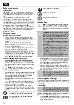 Preview for 10 page of baliv DU-5170 Manual