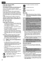 Предварительный просмотр 22 страницы baliv DU-5760 Instruction Manual