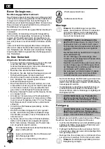 Preview for 6 page of baliv KBS-24.60 Manual