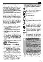 Предварительный просмотр 19 страницы baliv KI-1050 N Manual