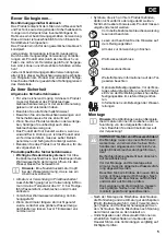 Preview for 5 page of baliv KI-1070 Manual