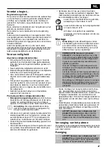 Preview for 27 page of baliv KV-4050 Manual