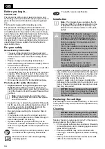 Preview for 10 page of baliv KV-5101 Manual