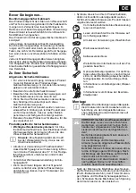 Preview for 7 page of baliv WT-140 Manual