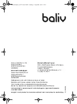 Preview for 40 page of baliv WT-280 Manual