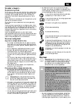 Предварительный просмотр 27 страницы baliv WT-363 Instruction Manual