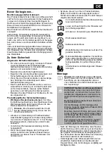 Preview for 5 page of baliv WT-5110 Manual