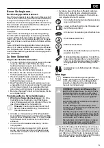 Предварительный просмотр 5 страницы baliv WT-521 Instructions Manual