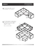 Preview for 5 page of Balkene Home 62173 Assembly Instructions Manual