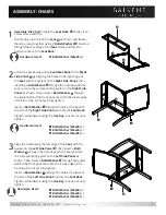 Предварительный просмотр 4 страницы Balkene Home Bern Conversation Set 63358 Instructions Manual