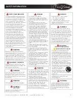 Preview for 4 page of Balkene Home Fire Sense James 63698 Manual