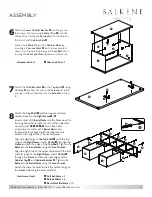 Предварительный просмотр 6 страницы Balkene Home GREENWICH BOOK CASE 63968 Manual