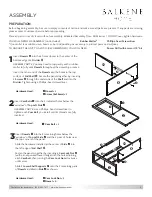 Предварительный просмотр 4 страницы Balkene Home GREENWICH STORAGE SHELF 63966 Manual