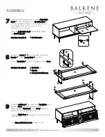 Preview for 6 page of Balkene Home HARVEY 64018 Assembly Instructions Manual