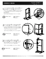 Предварительный просмотр 7 страницы Balkene Home Jareth 63177 Instructions Manual