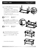 Предварительный просмотр 10 страницы Balkene Home Jareth 63177 Instructions Manual