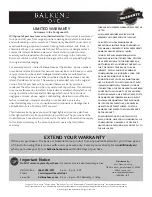 Preview for 5 page of Balkene Home Kingsmen 63365 Instructions