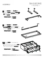 Предварительный просмотр 8 страницы Balkene Home LUCCA 64011 Assembly Instructions Manual