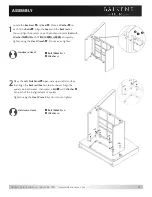 Предварительный просмотр 4 страницы Balkene Home Miles 63361 Instructions Manual