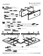 Предварительный просмотр 8 страницы Balkene Home SIENA 64014 Quick Start Manual