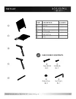 Preview for 3 page of Balkene Home Vega 62772 Instructions