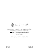 Preview for 9 page of Ball Freshtech FTJM-12-01 User'S Manual & Warranty Information