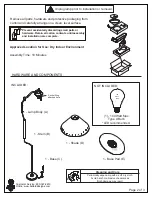 Предварительный просмотр 2 страницы Ballard Designs Ada LL376 Assembly Instructions