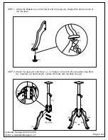 Preview for 3 page of Ballard Designs ALLEN SIDE TABLE WOOD Manual