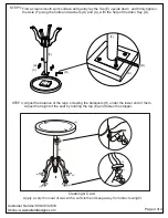 Preview for 4 page of Ballard Designs ALLEN SIDE TABLE WOOD Manual