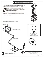 Предварительный просмотр 2 страницы Ballard Designs August LL375 Quick Start Manual