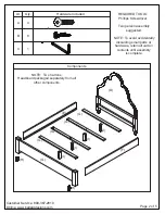 Предварительный просмотр 2 страницы Ballard Designs Banyan Bone Inlay Bed Manual