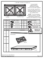 Предварительный просмотр 2 страницы Ballard Designs Bourdonnais Desk Manual