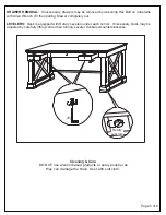 Предварительный просмотр 5 страницы Ballard Designs Bourdonnais Desk Manual