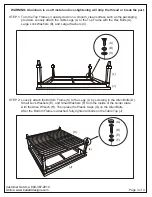 Preview for 3 page of Ballard Designs Bunny Williams La Colina JC226 Quick Start Manual