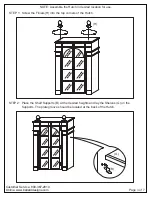 Preview for 3 page of Ballard Designs BUNNY WILLIAMS MA232 Manual